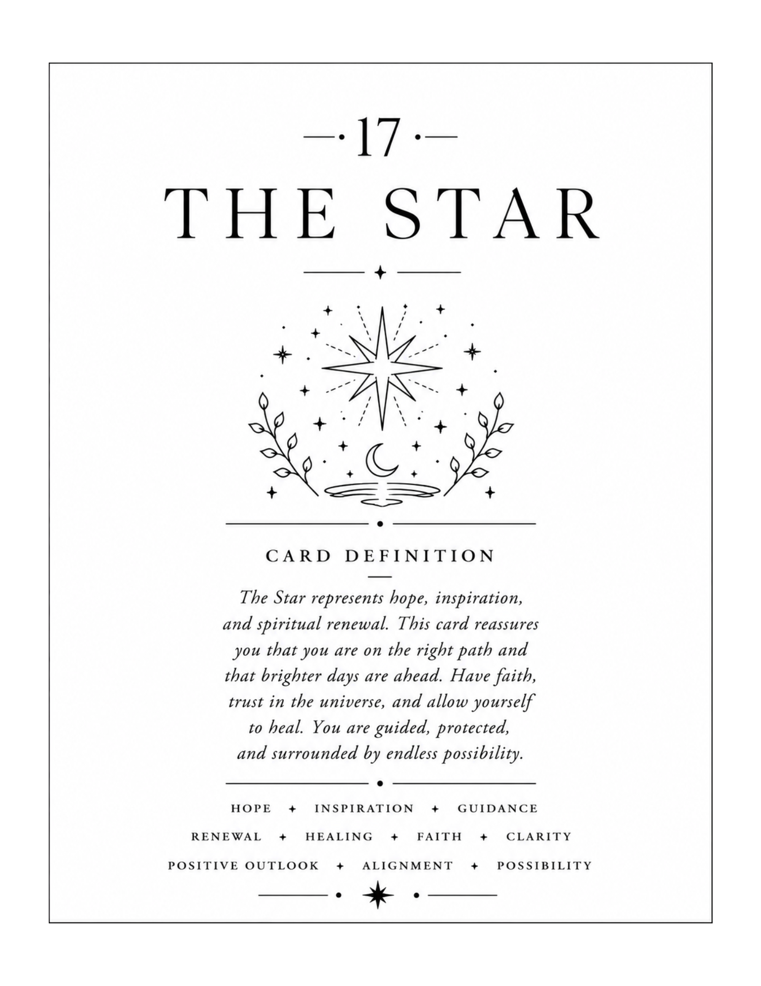 Interior page 1 from Tarot Coloring Book